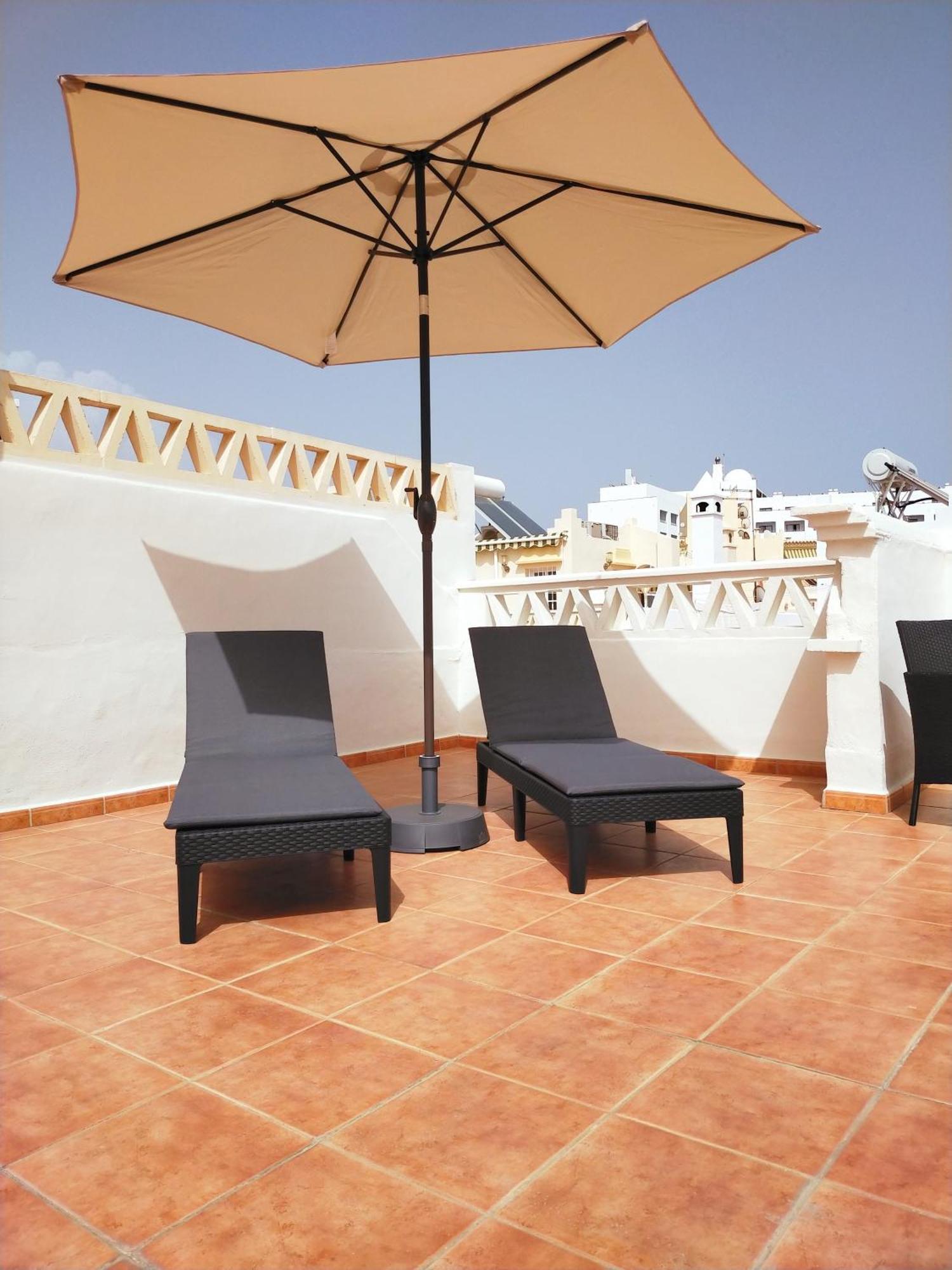 Casa Playa, Terraza Y Garaje Nerja Exterior foto
